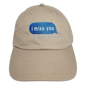 i miss you hat *tan